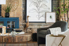 Schmidt Raw Brass Accent Table